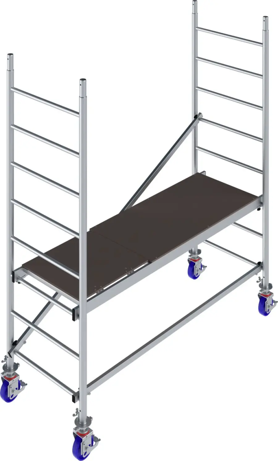 lešení pojízdné „PROTEC KRAUSE“ hliníkové, pracovní výška 2.9 m