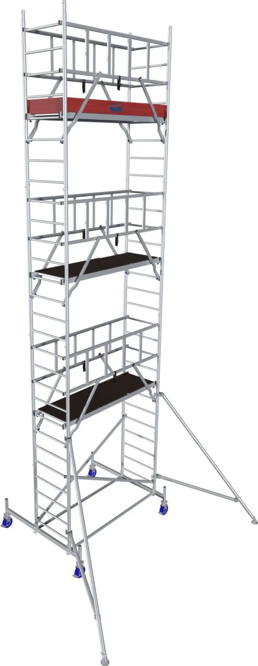 lešení pojízdné „PROTEC KRAUSE“ hliníkové, pracovní výška 8.3 m