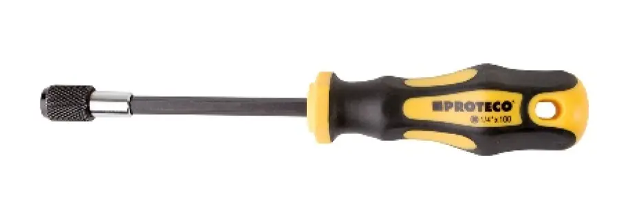 držák bitů 100 mm s rukojetí, rychlouzávěr QUICK