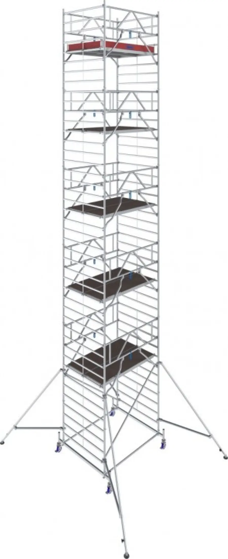 lešení pojízdné STABILO řada 50, délka 2,0 m, pracovní výška 12,40 m