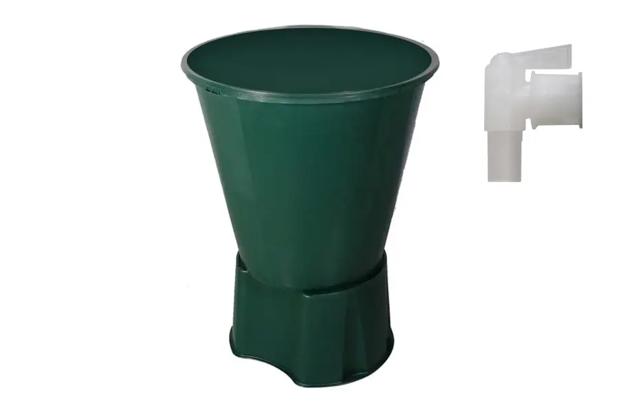 Sud na vodu 300 l | kulatý | s podstavcem a kohoutem