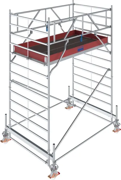 lešení pojízdné STABILO řada 500 - pracovní výška 4.50 m, délka pole 2,5m