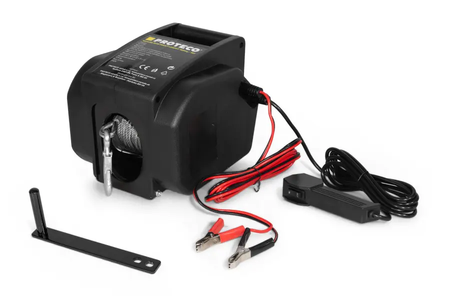 Elektrický lanový naviják PROTECO | 900 kg | 12 V