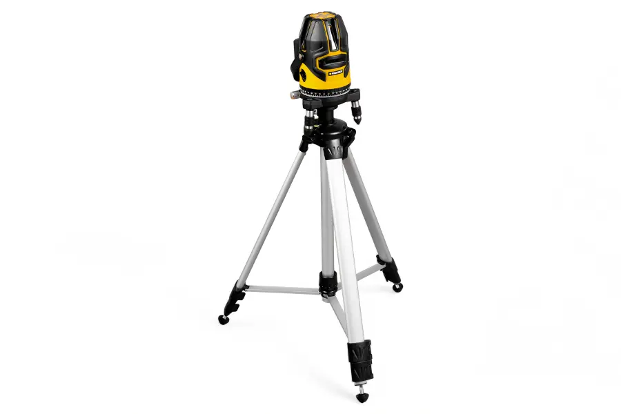 laser samonivelační liniový, křížový  PROFI - zelený + stojan