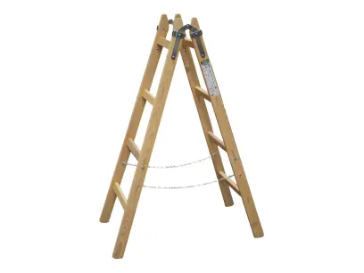 štafle dřevěné malířské 4 stupně